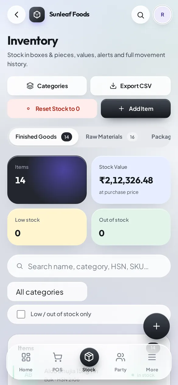 Stock that counts the way you do